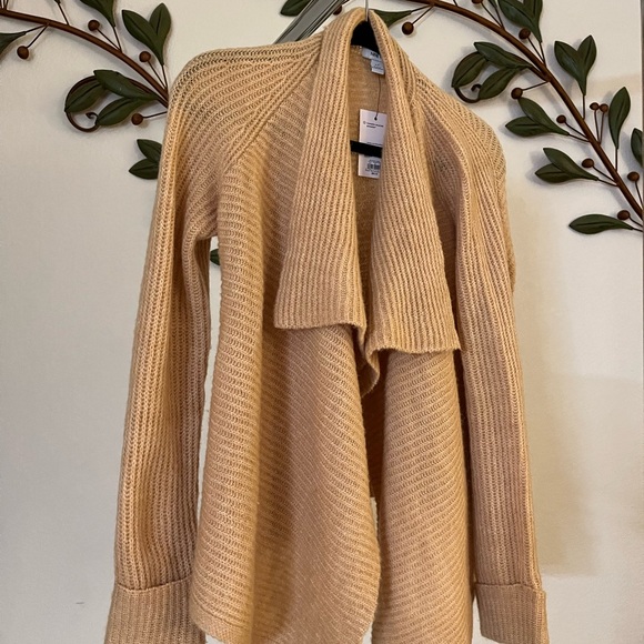 NINE WEST - Drapey Ribbed Stretchy Cardigan - Picture 2 of 4